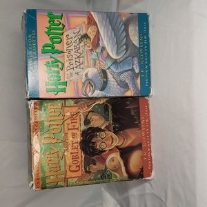 Harry Potter Books 3 and 4 on Cassette